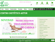 Tablet Screenshot of dieteticoastur.com
